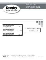 Danby DBMR02624WD43 Owner'S Manual preview