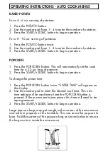 Предварительный просмотр 12 страницы Danby DBMW0720ASD Owner'S Manual