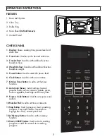 Предварительный просмотр 8 страницы Danby DBMW0720BBB Owner'S Manual