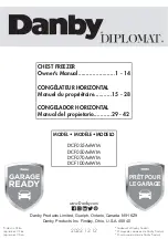 Preview for 1 page of Danby DCF035A6WM Owner'S Manual