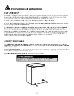 Preview for 12 page of Danby DCF055A1BP Owner'S Use And Care Manual