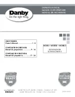 Danby DCF055A2WDB Owner'S Manual preview