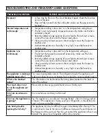 Preview for 8 page of Danby DCF070A5WCDB Owner'S Manual