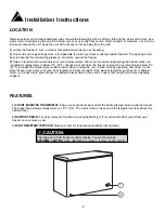 Preview for 5 page of Danby DCF072A2XWDB1 Use And Care Manual