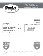 Danby DCF072A3BDB Owner'S Manual preview