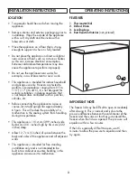 Preview for 4 page of Danby DCF072A4WP Owner'S Manual