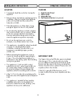 Preview for 4 page of Danby DCF096A3WDD Owner'S Manual