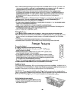 Preview for 4 page of Danby DCF1020W Owner'S Manual