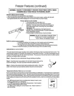 Preview for 5 page of Danby DCF1020W Owner'S Manual