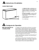 Предварительный просмотр 12 страницы Danby DCF700W1 Owner'S Use And Care Manual