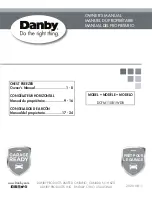 Preview for 1 page of Danby DCFM110B1 Owner'S Manual