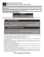 Preview for 2 page of Danby DCFM110B1WDB Owner'S Use And Care Manual