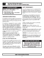 Preview for 4 page of Danby DCFM177C1WDB Owner'S Manual