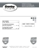 Danby DCFM177C2WDB Owner'S Manual preview