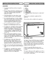 Preview for 4 page of Danby DCFM177C2WDB Owner'S Manual