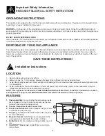 Preview for 2 page of Danby DCR016A3BBUD5 Owner'S Use And Care Manual