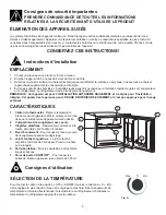 Preview for 7 page of Danby DCR016A3BBUD5 Owner'S Use And Care Manual