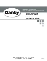 Preview for 1 page of Danby DCR016C1BDB Use And Care Manual