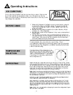 Preview for 8 page of Danby DCR016C1BDB Use And Care Manual