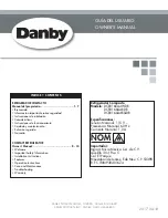 Preview for 1 page of Danby DCR016XA4BDB Owner'S Manual