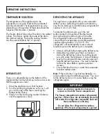 Preview for 11 page of Danby DCR016XA4BDB Owner'S Manual