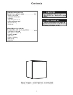 Preview for 2 page of Danby DCR017A2WDB Owner'S Use And Care Manual