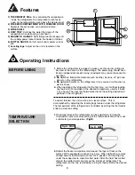 Preview for 6 page of Danby DCR017A2WDB Owner'S Use And Care Manual