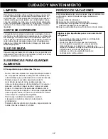 Preview for 18 page of Danby DCR032A2BDB Owner'S Use & Care Manual