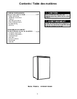 Preview for 2 page of Danby DCR032C1BSLDD Owner'S Use And Care Manual