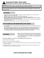 Preview for 5 page of Danby DCR032C1BSLDD Owner'S Use And Care Manual