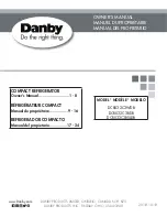 Preview for 1 page of Danby DCR032C3BDB Owner'S Manual