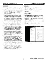 Preview for 3 page of Danby DCR032KA1WDB Owner'S Manual