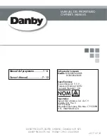 Danby DCR032XA3BDB Owner'S Manual preview