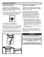 Preview for 10 page of Danby DCR032XA3BDB Owner'S Manual