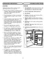 Preview for 10 page of Danby DCR032XA3BSLDB Owner'S Manual