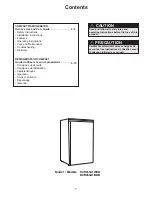 Preview for 2 page of Danby DCR033A1BDB Owner'S Use And Care Manual