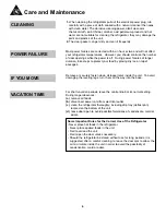 Preview for 7 page of Danby DCR033A1BDB Owner'S Use And Care Manual