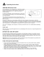 Preview for 7 page of Danby DCR047A1BBSL Owner'S Use And Care Manual