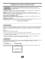 Preview for 2 page of Danby DCR059 Owner'S Use And Care Manual