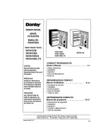 Danby DCR412BLS Owner'S Manual preview