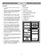 Preview for 4 page of Danby DCRD042C1BSSDB Owner'S Manual