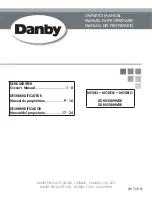 Danby DDR030BHWDB Owner'S Manual preview