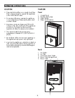 Preview for 4 page of Danby DDR030BHWDB Owner'S Manual