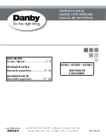 Danby DDR030BLWDB Owner'S Manual preview
