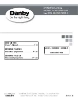 Danby DDR040BFCWDB Owner'S Manual preview