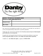 Preview for 16 page of Danby DDR050BJ2WDB-ME Owner'S Manual