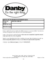 Предварительный просмотр 31 страницы Danby DDR050BJ2WDB-ME Owner'S Manual