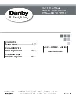 Preview for 1 page of Danby DDR050BLPBDB-ME Owner'S Manual