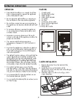 Preview for 4 page of Danby DDR070BBPBDB Owner'S Manual