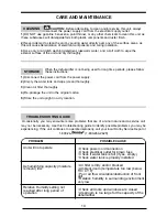 Preview for 11 page of Danby DDR2509EE Owner'S Use And Care Manual